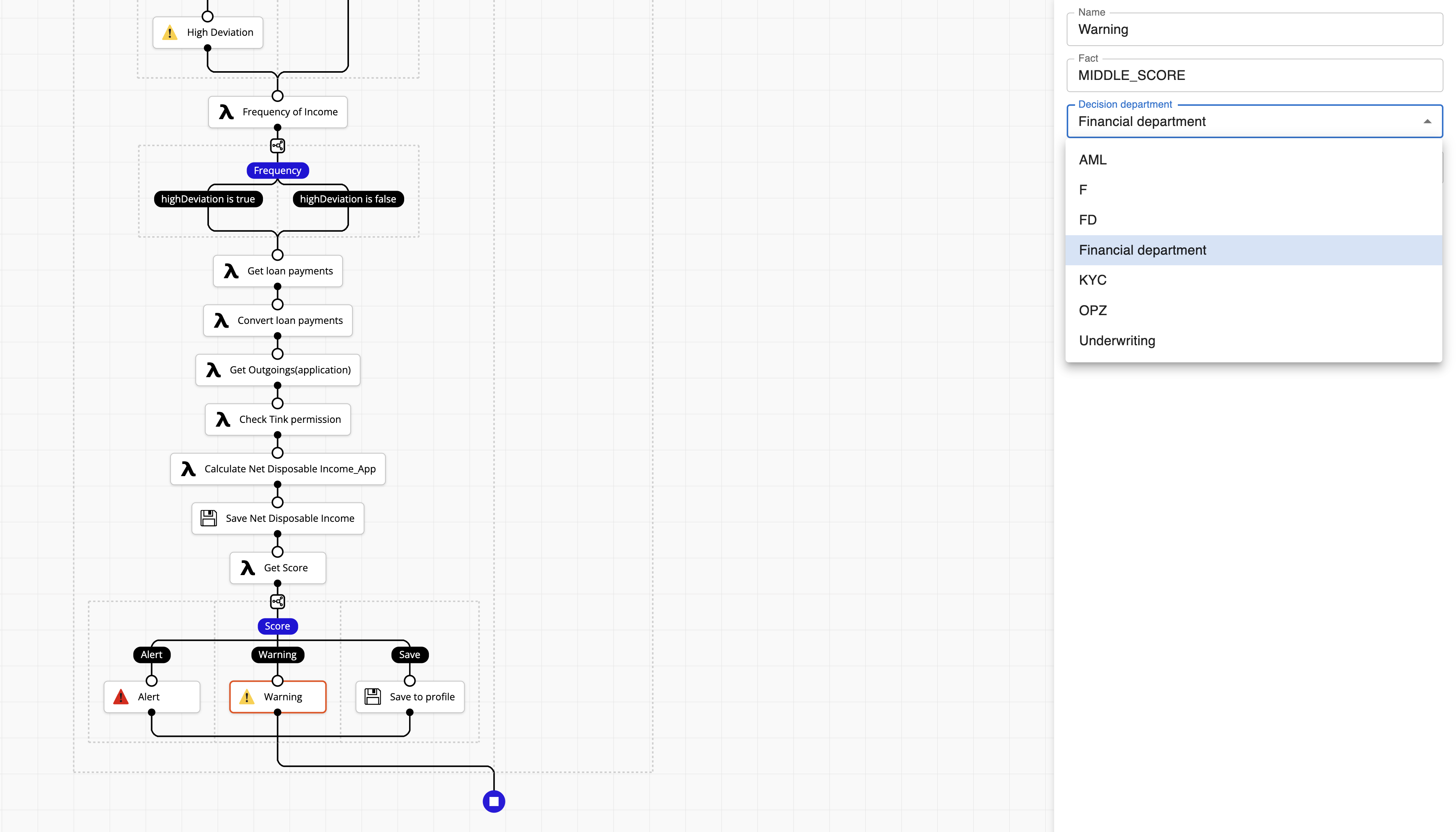 Warning Configuration